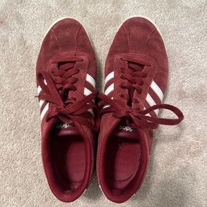 Red Velvet Adidas Sneakers